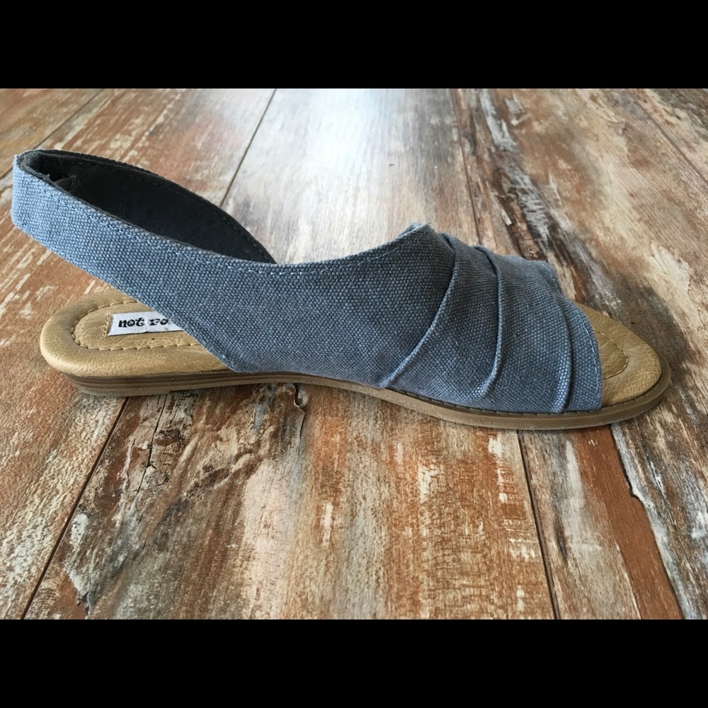 Denim Sandal
